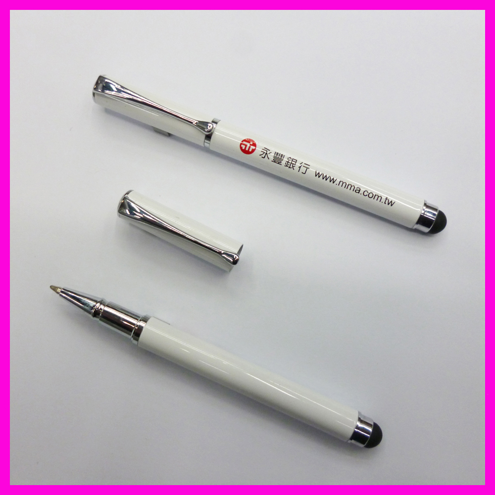 Apple Touch Pen Samsung Capacitive pen Mobile phone stylus dual-use pen Touch screen pen Metal ball pen stylus pen