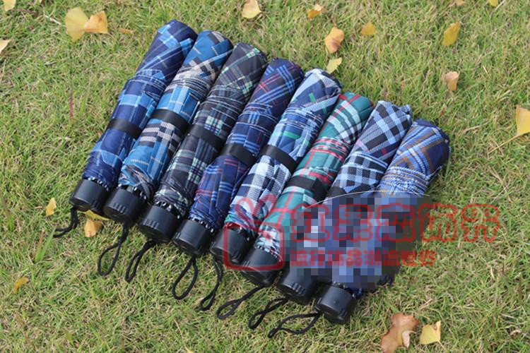 8K folding square grid umbrella promotion, custom-made and printed advertising umbrella, multi-color gift umbrella, all-weather umbrella details Picture