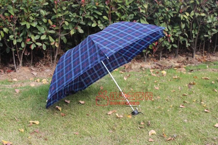 8K folding square grid umbrella promotion, custom-made and printed advertising umbrella, multi-color gift umbrella, all-weather umbrella
