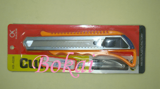 A338 Utility knife single-hair large wallpaper knife High quality office plastic box cutter