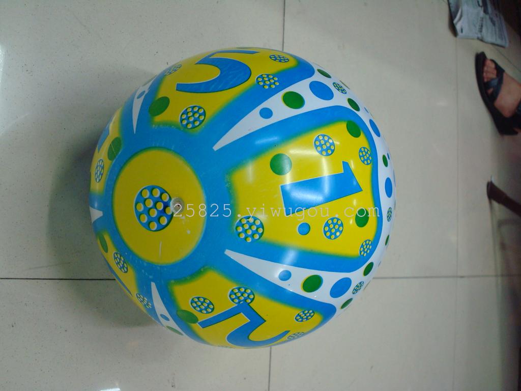 9 inch /pvc toy ball/beach ball/single print ball/print ball/flower ball/full print ball