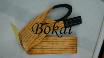 Flat colored lifting straps Polyester lifting straps Double lifting straps