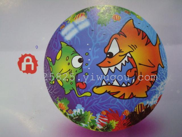 9 inch /pvc toy ball/water ball/beach ball/single print ball/print ball/full print ball thumbnail