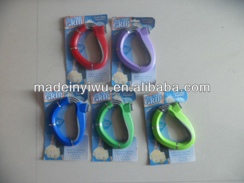 Multi-purpose garbage bag handle Grocery shopping handle portable handle