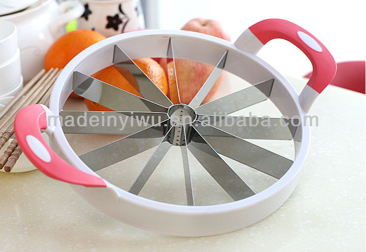 Fruit divider Apple cutter Stainless steel cantaloupe cutter Fruit slicer cutter fruit watermelon cutter