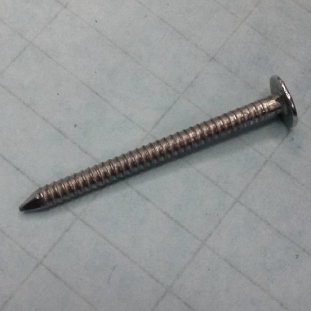 雷德隆环纹钉黑色环纹钉镀锌环纹钢钉圆圈铁钉煮黑钉图