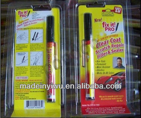 Fix it! Pro aluminum tube car paint pen Blister packaging paint pen