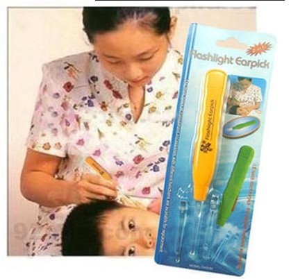 New Japanese anti - slip handle light - emitting ear scoop thumbnail