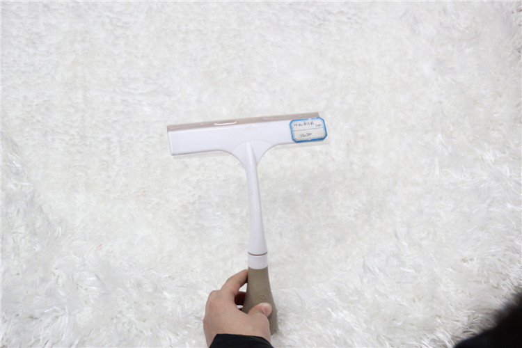 Floor cleaner glass wiper