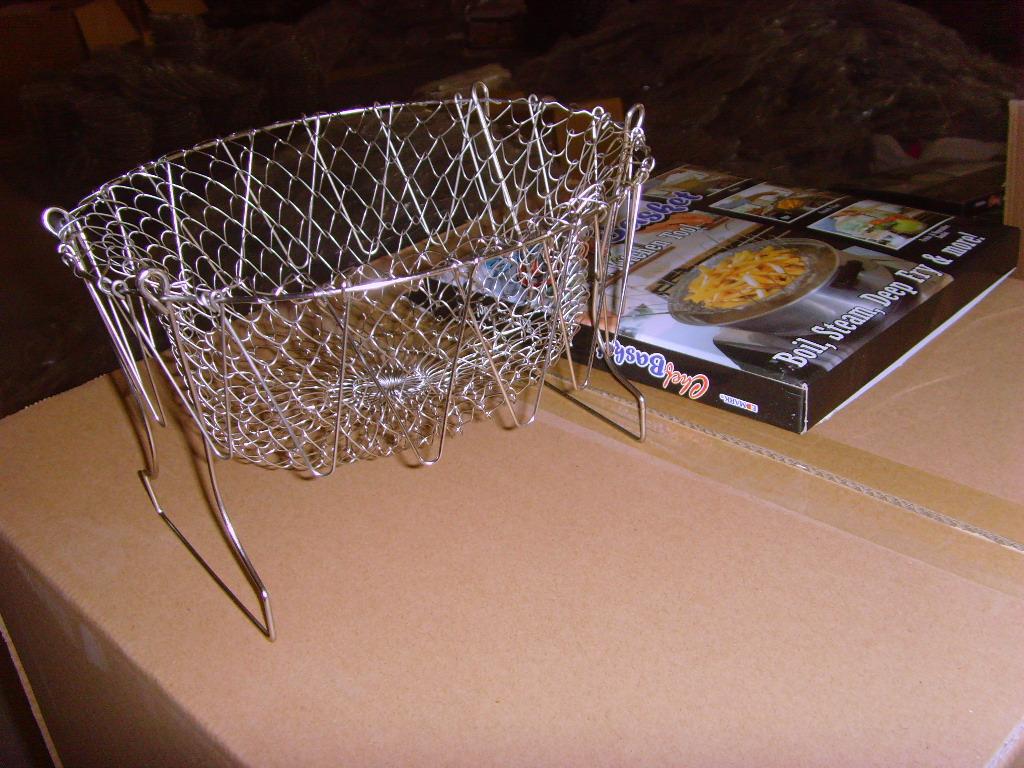 Chef Basket stainless steel folding basket