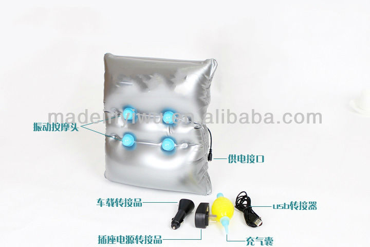 Pneumatic vibration massager, massage pad, massage pillow, massage equipment