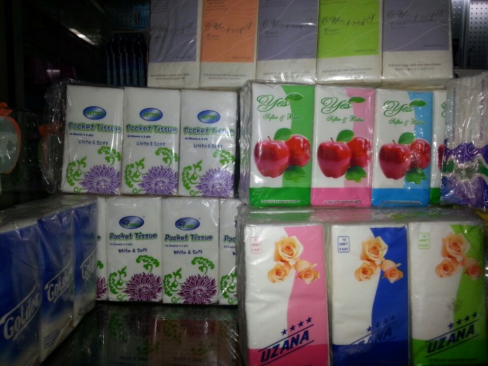 手帕纸，卫生纸产品图