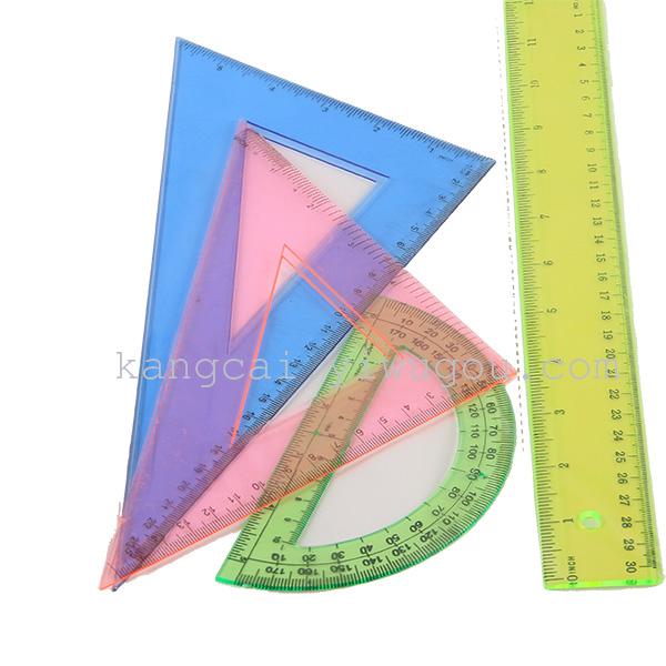 学生学习办公用品 绘图作图尺 30CM套尺