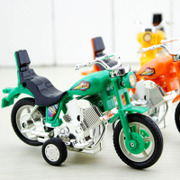 Creative, novel and unique toy cars, inertial rebound motorcycles, children's educational toys are selling well. Wholesale of creative toys