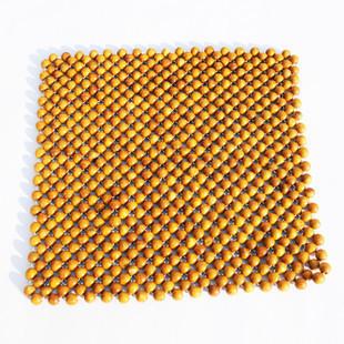 Wooden bead seat cushion, square cushion, natural wood cushion, eco-friendly car seat cushion, summer cooling cushion, camphor wood car seat cushion Application Scenario