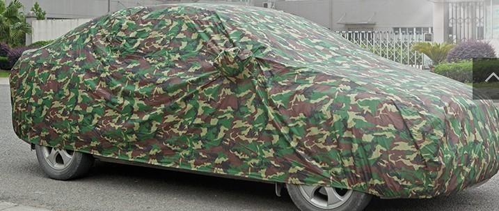 PU camouflage car cover, sedan car cover, car dust cover, car cover, UV-resistant car cover details Picture
