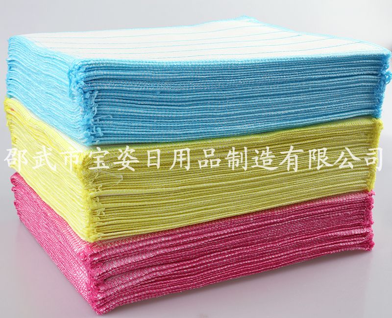 抹布、百洁布、洗碗巾实物图