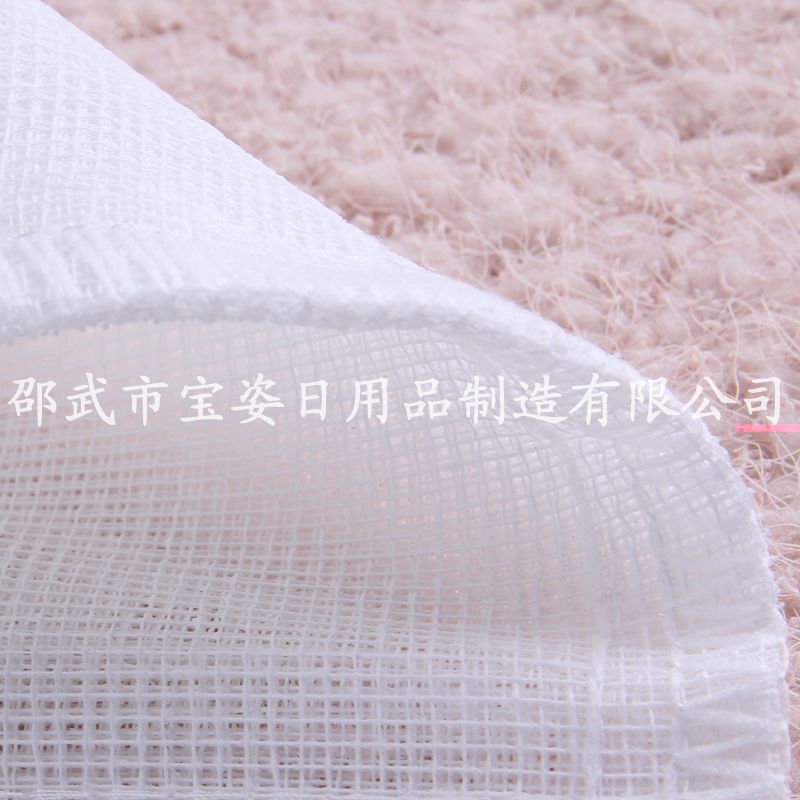 洗碗布 洗洁巾 抹布 百洁布 地摊28 棉柔竹纤维洗碗布细节图