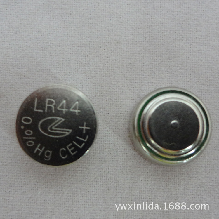 新利达环保AG13/LR44月亮弯唛头无汞无铅环保纽扣电池细节图