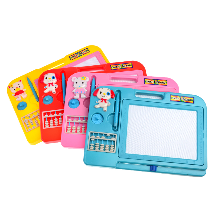 厂家直销104带算盘磁性写字板 画板 白板专供9.9元超市。产品图