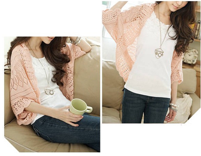 Stylish Women's Triple Lace Y Vest Chrysanthemum Vest With Diamond Vest details Picture