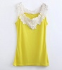 Explosion-Net Minimum Terylene Cotton Neckline Lace Back Hollow Vest Y Line Vest Base Shirt