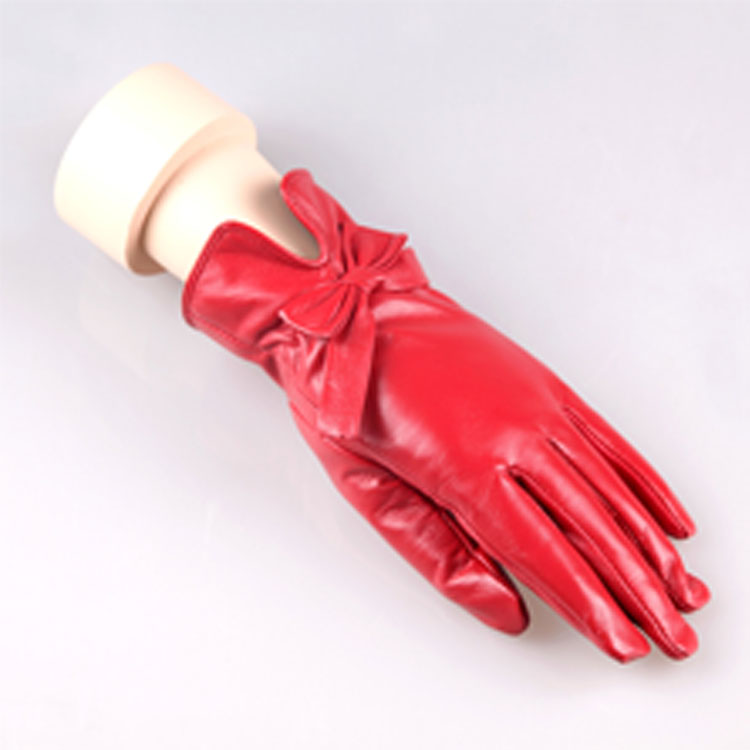Baihu King touch screen custom foreign trade. Leather multi - color fashion warm wind - proof sheepskin gloves thumbnail