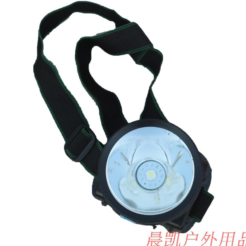 led头灯 大功率可充电大容量锂电强光照射 户外夜间必备