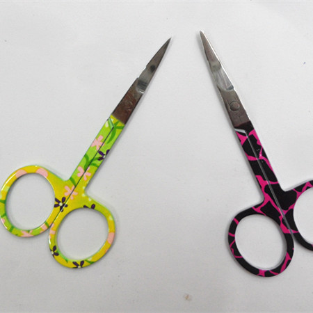 A Cut printing eyebrow scissors grooming tool