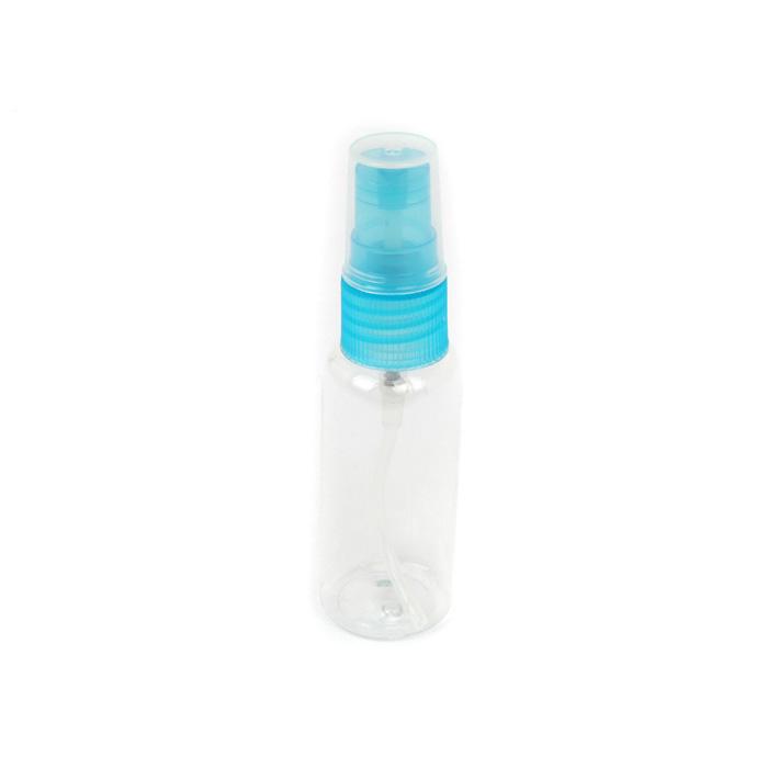 Multi-colored 20# plastic clear spray bottle thumbnail