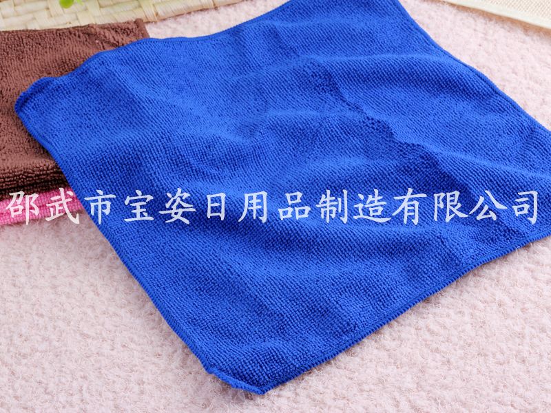超细纤维抹布 吸水毛巾 洗车布毛巾不掉毛擦手巾43030产品图