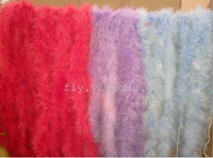 厂家批发卡通花束制作材料/婚庆用品羽毛,半绒毛条产品图