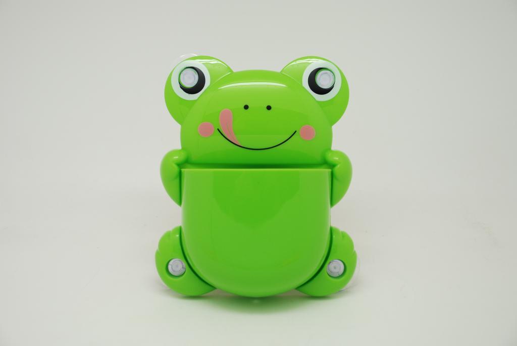 Tooth brush holder Frog tooth brush holder set powerful sucker toothbrush holder disassembly type