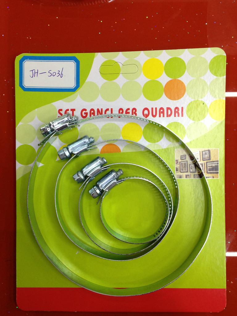 Hose Clamp Specification drawing
