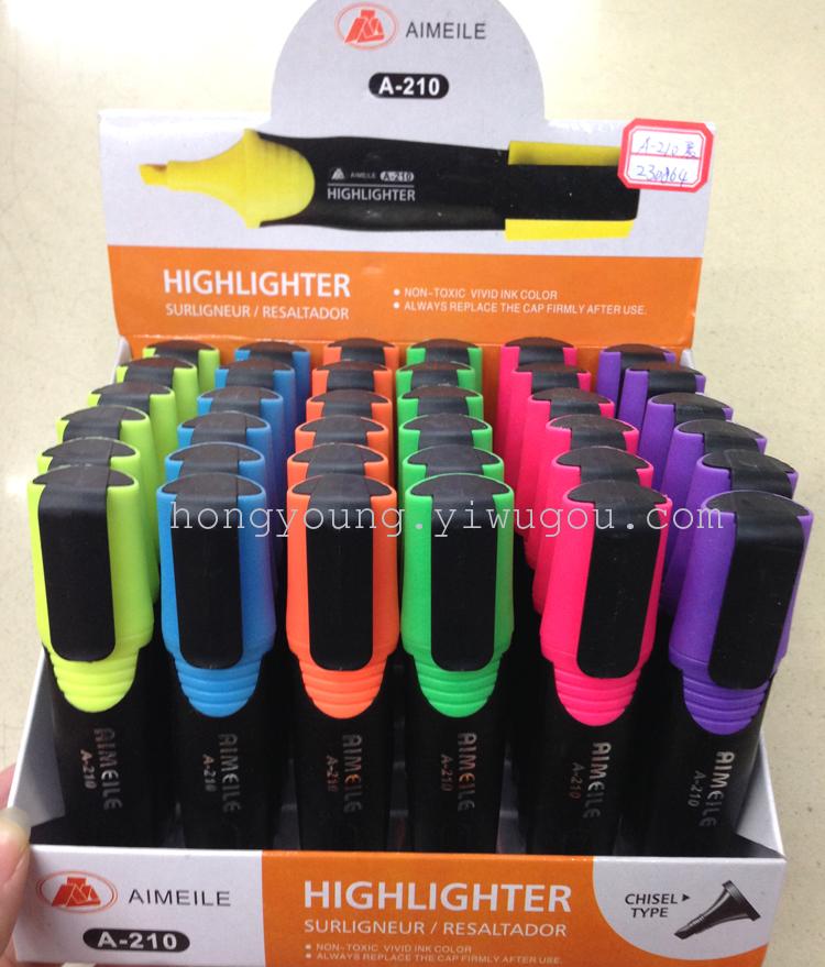 WZL highlighters wholesale liquid highlighters double - ended two - color highlighters