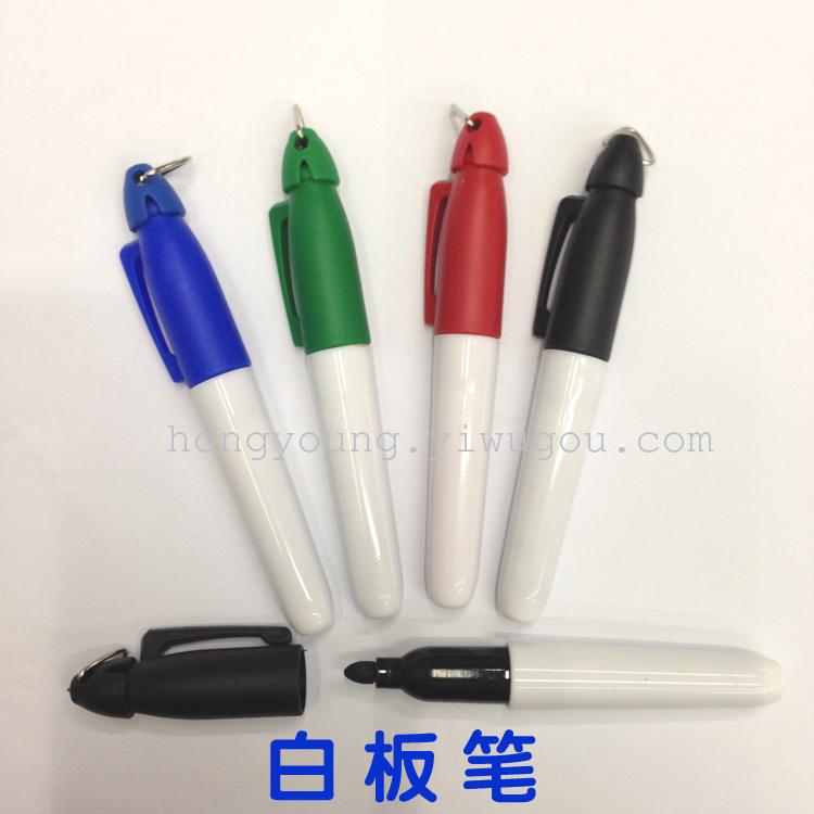 Mini highlighters, markers, whiteboard pens with hooks and ropes