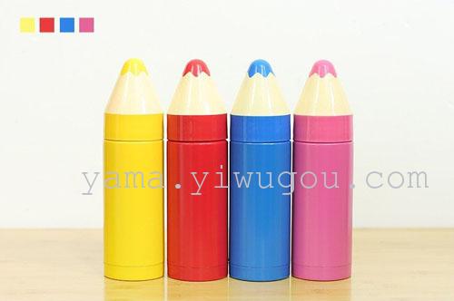 Stainless steel cup Colored pencil Stainless steel handy cup Pencil children's cup Creative cup