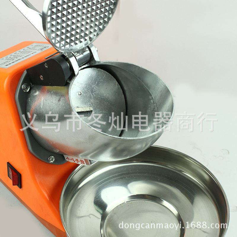 Ice crushers, commercial electric shaved ice machines, commercial smoothie machines, milk tea shops Specification image