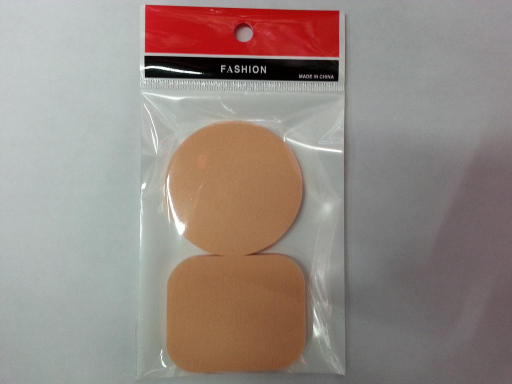 Two sets of Fangyuan powder puffs, each made of pure cotton
