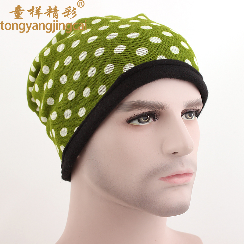 Korean Men's And Women's Bib Hat Cashmere Scarf Hat Children's Bib Hat Specification drawing