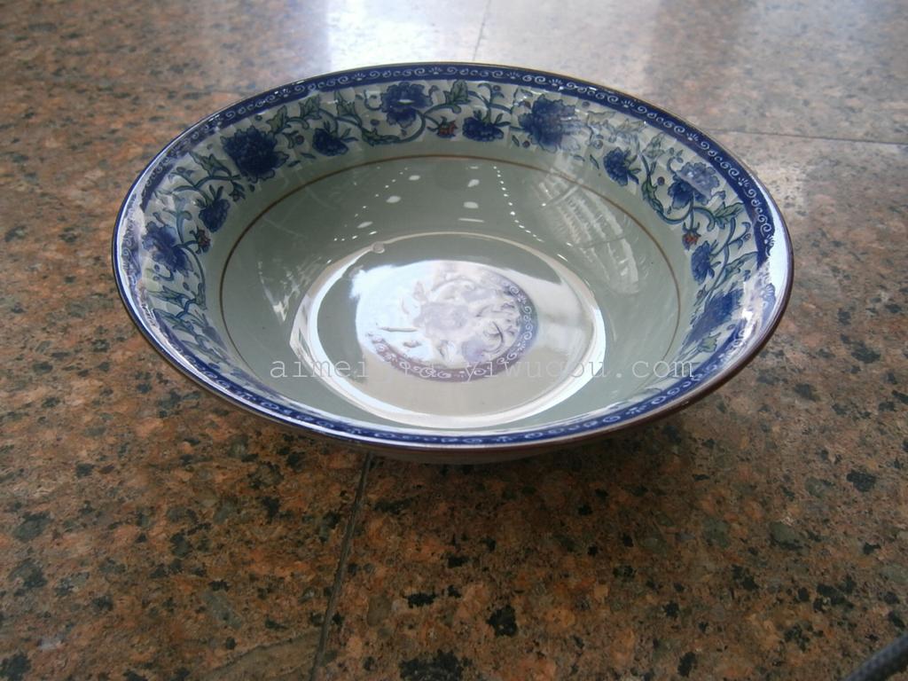 7寸斗碗 碗陶瓷斗碗 青花斗碗