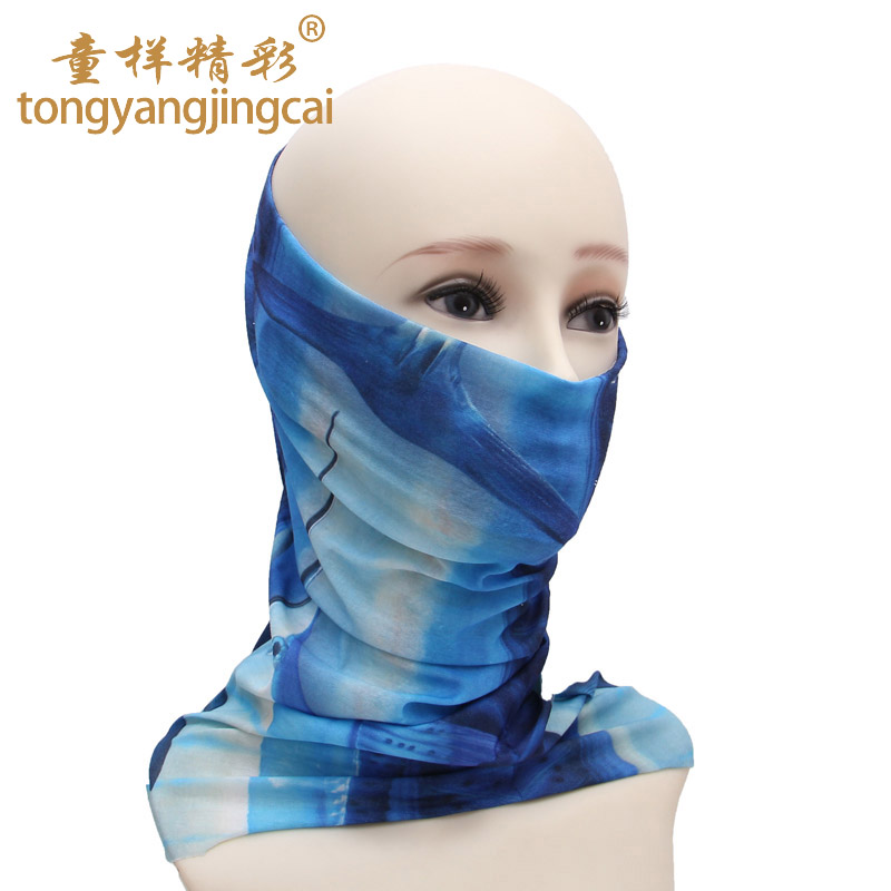 Outdoor Gear Cycling Turban Fishing Enthusiast Fish Pattern Turban Children's Wonderful Smecta Fish Turban Hat 1 Application Scenario