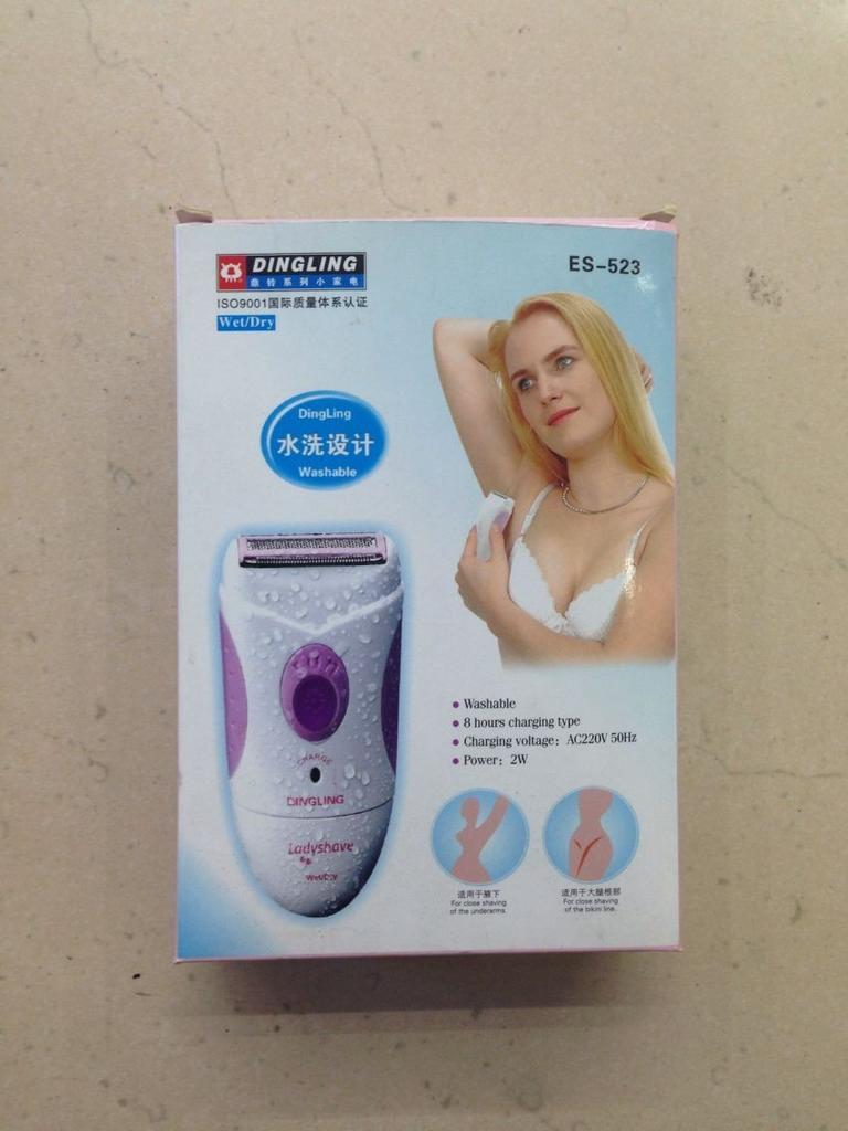 Dingling 523 Lady's hair shaver Genuine product