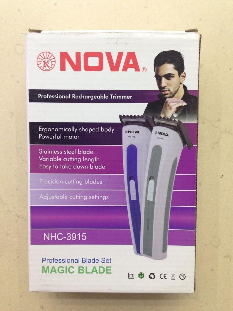 NOVA3915 rechargeable electric shears with batteries