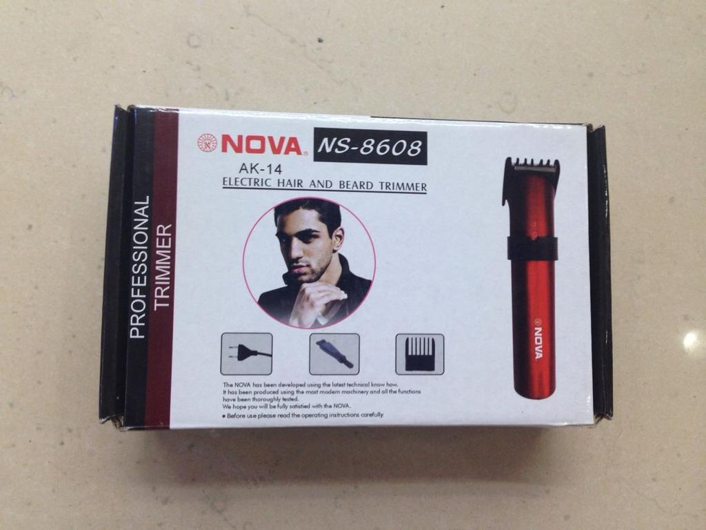 NOVA8608 rechargeable shears