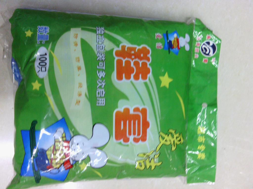 厂家直销一次性鞋套蓝颜色，一件100产品图