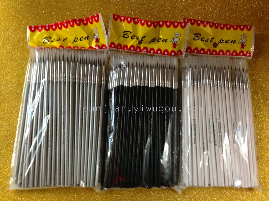 Factory direct sales of nylon brush pens, eyebrow outlining pens, outlining makeup pens, digital oil painting, graffiti and color painting pens Application Scenario