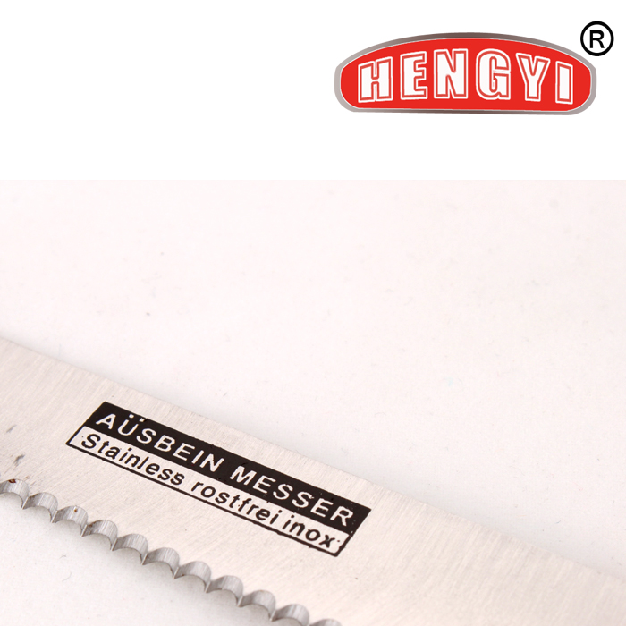 HENGYI. Hengyi Hardware Kitchenware 12PC steak knife, kitchen knife, plastic handle knife. Specification image