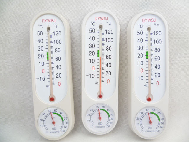 耐高温室内外干湿两用温度计大棚家用温度计塑料寒暑表详情图3