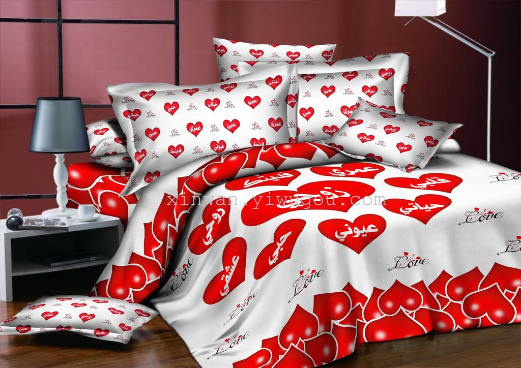 Wholesale And Retail Manufacturers Direct Sales 5D Active Printing Foreign Trade Arabic English New Existing Inventory Big Feeling Specification drawing